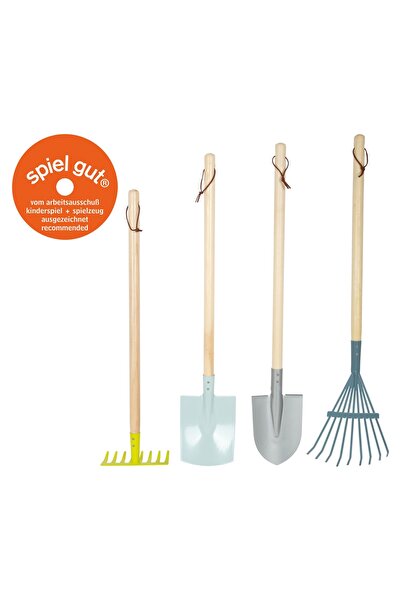 Small Foot Σετ 4 εργαλείων κηπουρικής για παιδιά – Σκαφάκι, φτυαράκι και 2 τσ...