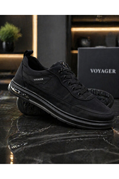 Voyager حذاء رياضي أسود للرجال من باراشوت إتالدوبس سول كومفورت