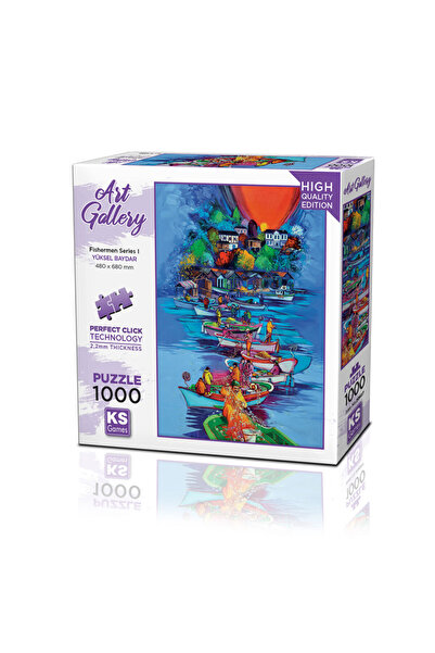 Ks Games 1000 Parça Balıkçılar Serisi I Puzzle