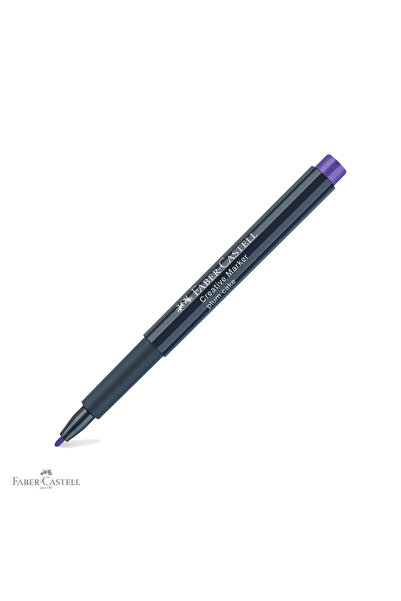 Faber Castell Marker creativ Faber-Castell, violet prună, vârf de 1,5 mm, pen...