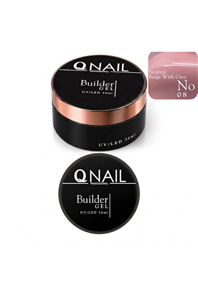 QNAİL PROFESSİONAL Builder Gel 50 ml Protez Tırnak Jeli UV LED Uzatma Güçlend...