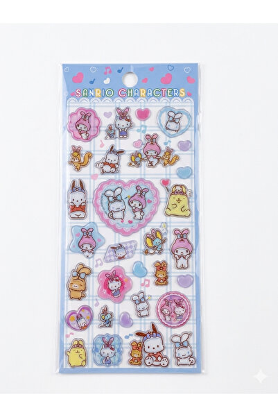 Sanrio Hello Kitty Αυτοκόλλητα Καραμέλες της Συλλογής  "Binding Ears " με Χαρ...