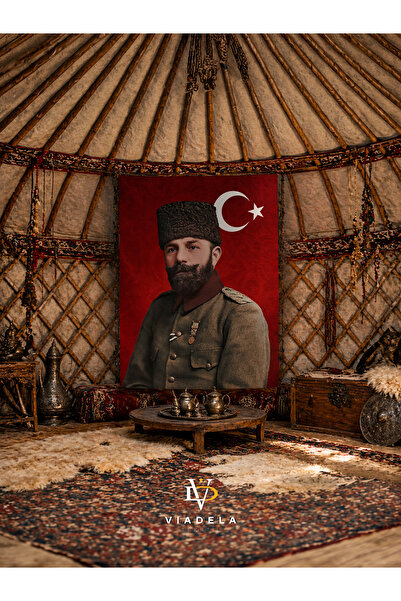 Viadela Celal Paşa Figürlü Duvar Örtüsü Tasarımı