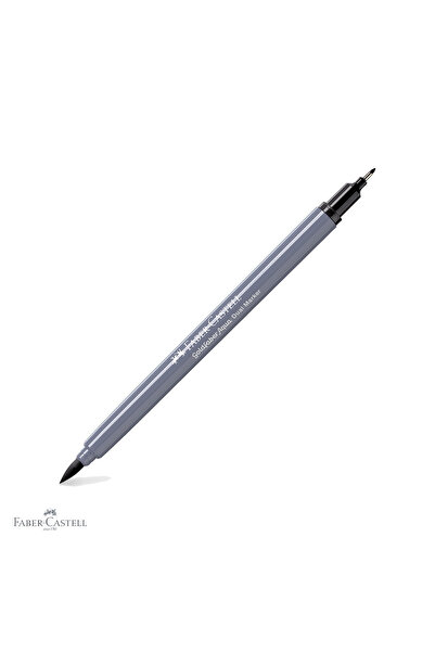 Faber Castell Marker solubil Faber-Castell Goldfaber cu vârf dublu, negru int...