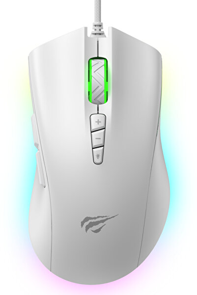 Gamenote MS1040 V1 22000 dpi RGB Gaming Gaming Gaming Mouse - PAW3311, 8 Keys Programmable