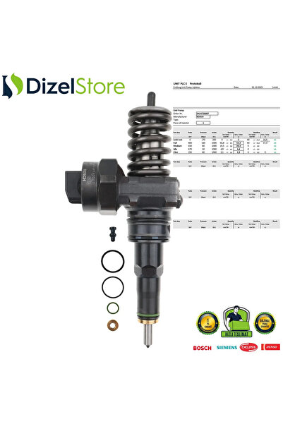 TR 0414720007 YENİLENMİŞ BOSCH ENJEKTÖR PDE AUDI SEAT SKODA FABIA I 1.4 TDI 038130073F
