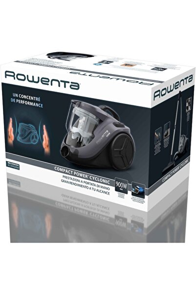 Rowenta Συμπαγής Ισχύς ™   Ηλεκτρική σκούπα Cyclonic RO3726EA χωρίς σακούλα, ...