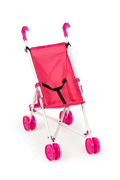 Moonybaby MB1001 Oyuncak Baston Bebek Arabası Fuşya / Metal Gövdeli