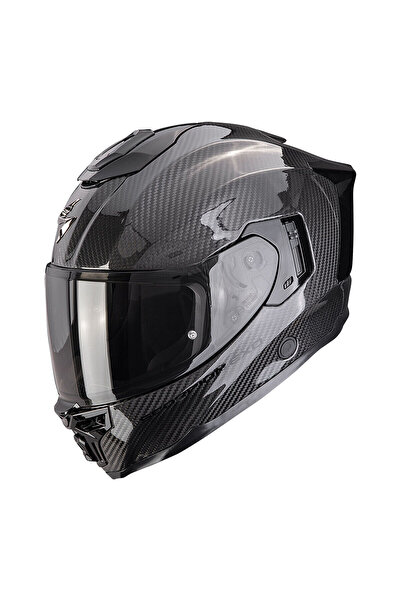 Scorpion EXO-1500 Air Carbon Kapalı Motosiklet Kaskı Siyah