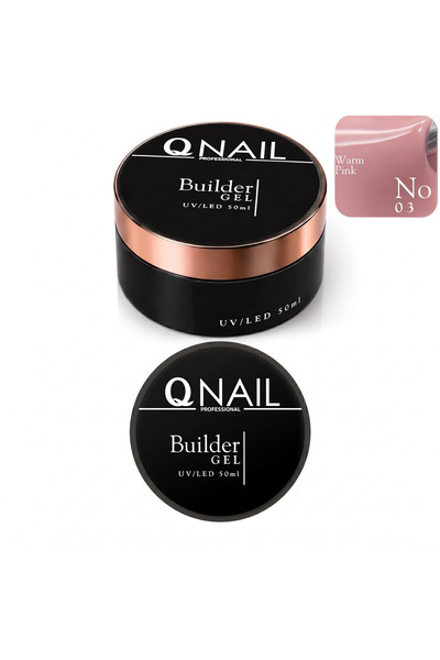 QNAİL PROFESSİONAL Builder Gel 50 ml Protez Tırnak Jeli UV LED Uzatma Güçlend...
