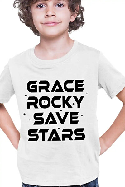 OEM Παιδικό Αγορίστικο Μπλουζάκι Project Hail Mary Grace Rocky Save Stars