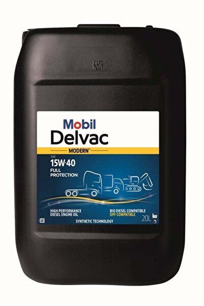 Mobile ULEI MOTOR DELVAC MODERN 15W40 ΠΛΗΡΗΣ ΠΡΟΣΤΑΣΙΑ 20L