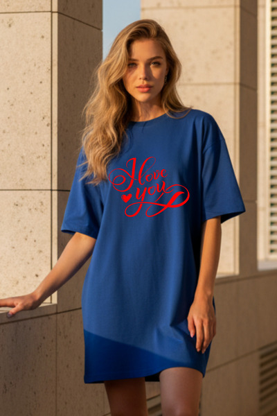 Pink Sky Plus Size Women Short Sleeve Crew Neck T-Shirt Dress Nightgown Comfy...