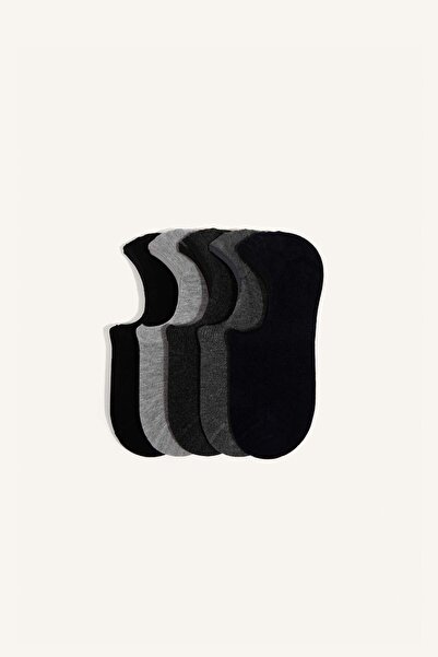 DeFacto Ανδρικές κάλτσες μπαμπέτ από μπαμπού χωρίς ραφές, σετ 5 τεμαχίων H290...