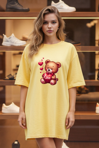 Pink Sky Γυναικείο μπλουζάκι με κοντό μανίκι και λαιμόκοψη, μεγάλο μέγεθος, ν...