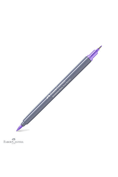 Faber Castell Marker solubil Faber-Castell Goldfaber cu vârf dublu, violet de...