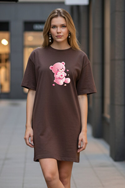 Pink Sky Γυναικείο μπλουζάκι με κοντό μανίκι και λαιμόκοψη, μεγάλο μέγεθος, ν...