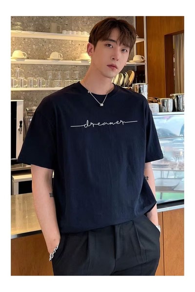 ZİYMO Dramer Signature Printed Men's Oversize T-Shirt