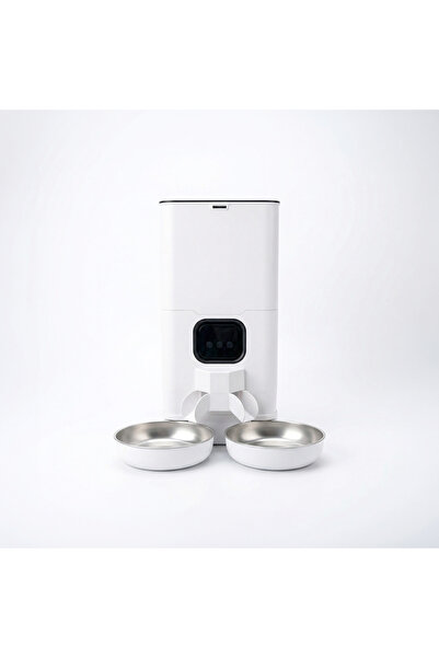 Martin Velo Sport Αυτόματη διπλή ταΐστρα για σκύλους και γάτες, 6 λίτρα, Λευκό