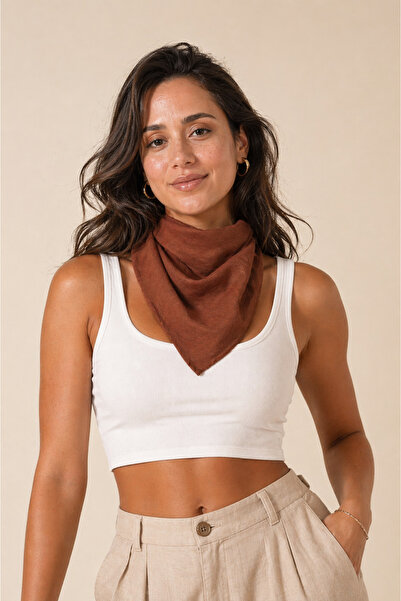 Sebir Moda Λινό Φουλάρι