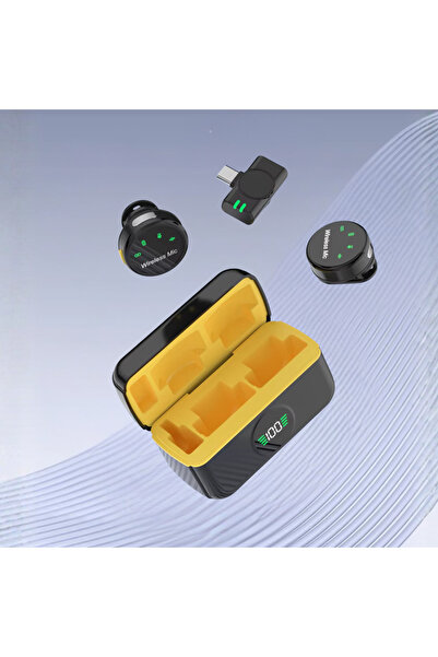 OEM Wireless lavalier microphone, intelligent noise reduction, 20ms latency, ...