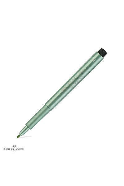 Faber Castell Faber-Castell Pitt Artist Pen metallic green marker, water-resi...