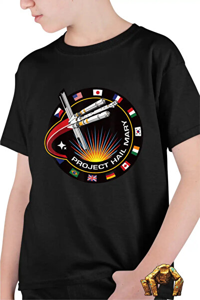 OEM Παιδικό Αγορίστικο Μπλουζάκι με Σήμα Αποστολής Διαστημοπλοίου  "Πρότζεκτ ...