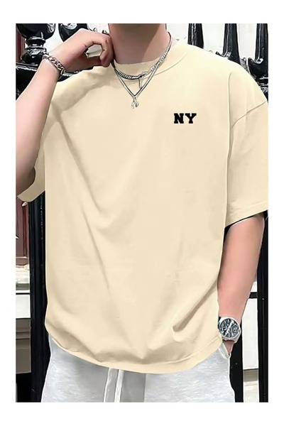 By Layina Ny Printed Oversize Tee Shirt / T-Shirt