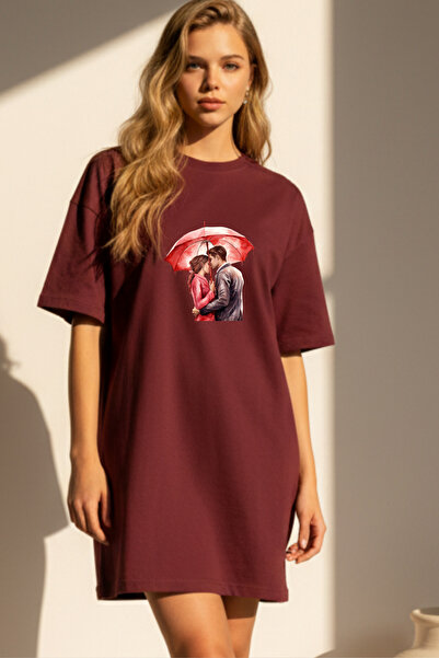 Pink Sky Γυναικείο μπλουζάκι με κοντό μανίκι και λαιμόκοψη, μεγάλο μέγεθος, ν...