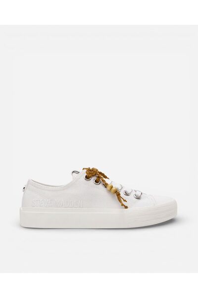 Steve Madden DOUBLES WHT CANVAS Kadın Wht Canvas Sneakers DOUBLES