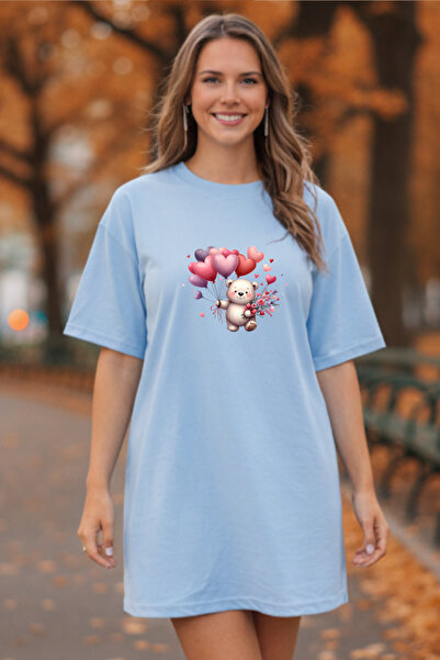 Pink Sky Γυναικείο μπλουζάκι με κοντό μανίκι και λαιμόκοψη, μεγάλο μέγεθος, ν...