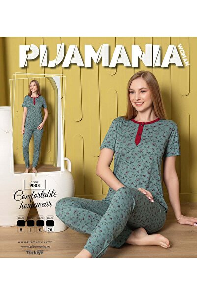 trendgiyimm Women's Kisakol Patli Pajama Set