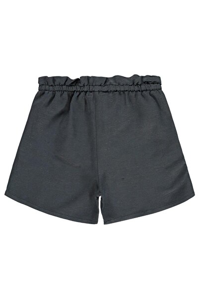 Civil Girls Pantaloni scurți pentru copii de 6-9 ani cu buzunare și talie ela...