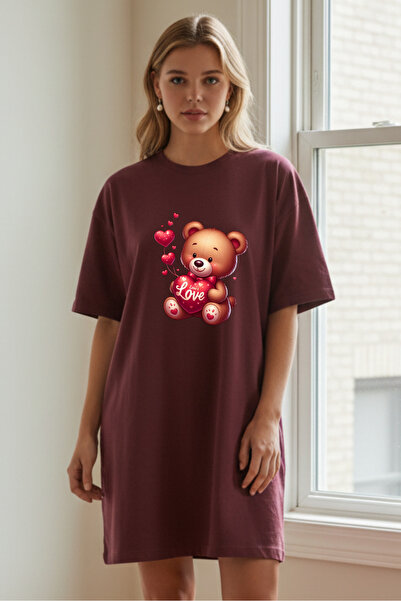 Pink Sky Γυναικείο μπλουζάκι με κοντό μανίκι και λαιμόκοψη, μεγάλο μέγεθος, ν...