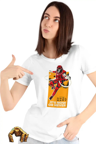 OEM Women's T-shirt Project Hail Mary Now or Never Astrophage