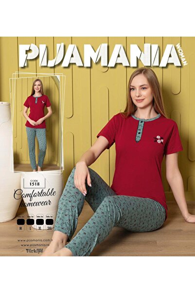 trendgiyimm Women's Kisakol Patli Pajama Set