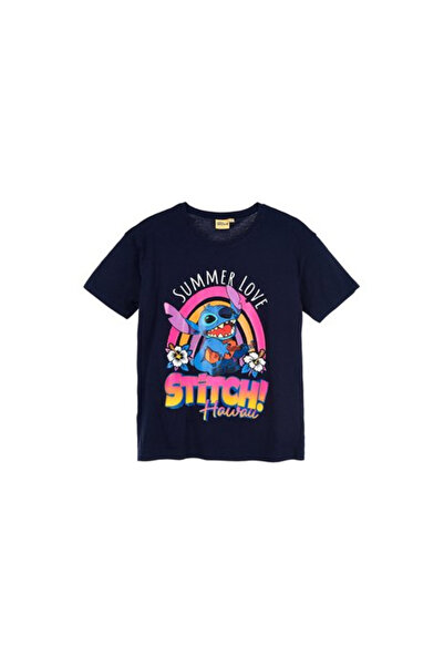 Lilo & Stitch Καλοκαιρινή Αγάπη κοντομάνικο βαμβακερό μπλουζάκι