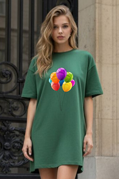 Pink Sky Γυναικείο μπλουζάκι με κοντό μανίκι και λαιμόκοψη, μεγάλο μέγεθος, ν...