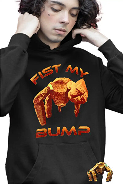 OEM Παιδικό Αγορίστικο Φούτερ με Κουκούλα Project Hail Mary Rocky Fist My Bum...