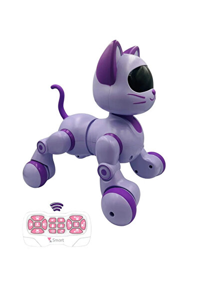 ByCaretta Uzaktan Kumandalı Çok Fonksiyonlı Akllı Aktivite & Eğlence Robot Kedi