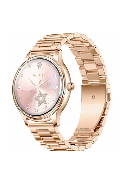 COLMI L28 Gold + Gold steel strap