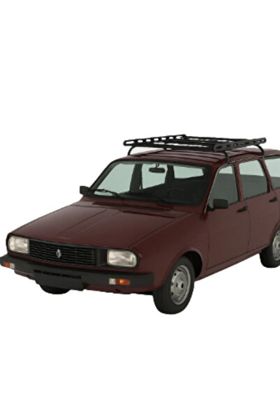 Yerli Renault 12 1971-1988 Uyumlu 6 Oluklu Tavan Sepeti - STATION WAGON