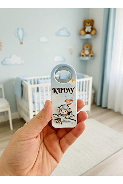 minikkoala 3 Boyutlu Kabartmalı Yeni Doğan Hediyelik Bebek Açacak Magnet- Uça...