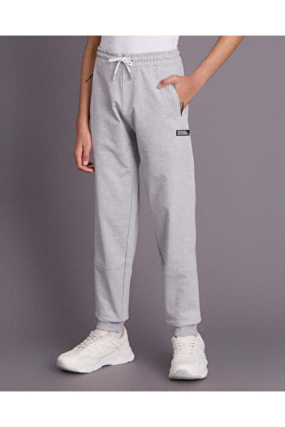 REDTAG Senior Boys Grey Active Pants