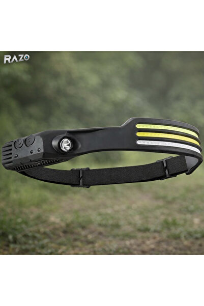 Razo Επαγγελματικός φακός κεφαλής, 1000 lumens LED, 3 λωρίδες COB + XPE, 230 ...