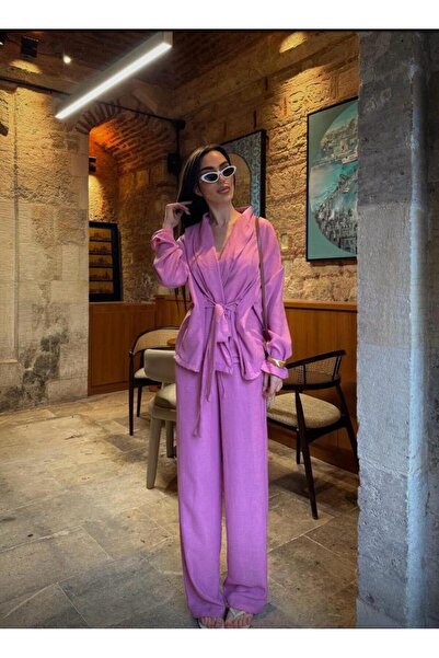 Crystal Life Λινό Σετ Πάνω-Κάτω Μέρους