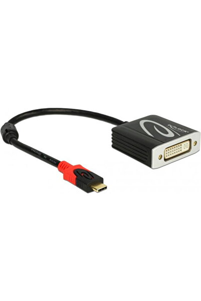 DELOCK Adaptor USB C(M) - DVI-D(F(24+5)) SINGLE LINK