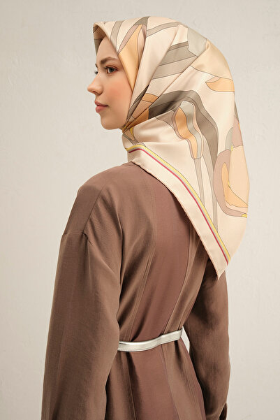 Armine 100% Twill Silk Scarf 9302D (t) (Nostalgia)-81