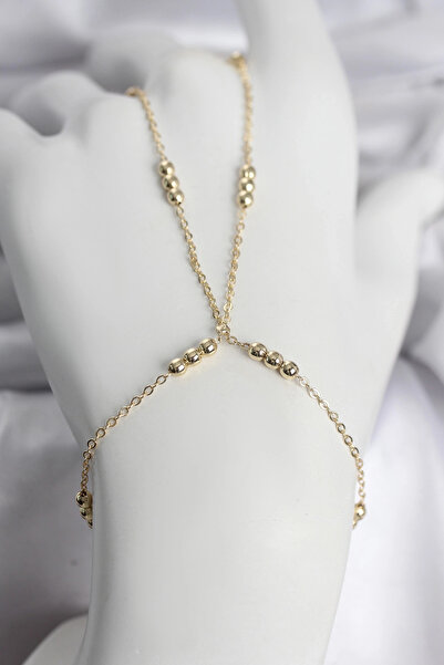 Generic Brand 316L Steel Ball Chain Gold Color Women's Shahmeran