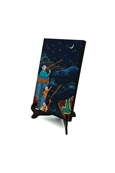 Sadrazam Επιτραπέζια βάση MDF με εκτύπωση μινιατούρας ζωγραφικής και μινιατού...